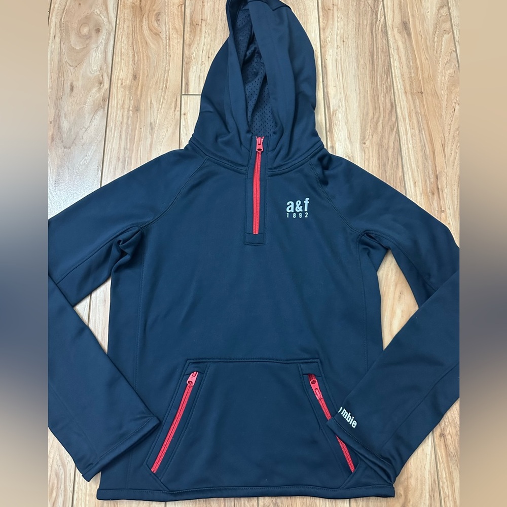 Abercrombie & Fitch Kids Quarter Zip Sweatshirt (Medium)